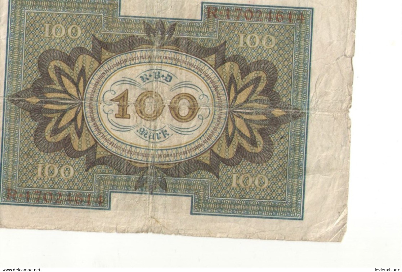 Allemagne /2 Billets Anciens /Reichsbanknote /Hundert  Mark/100 Mark/ Berlin / November 1920         BILL241 - 100 Mark