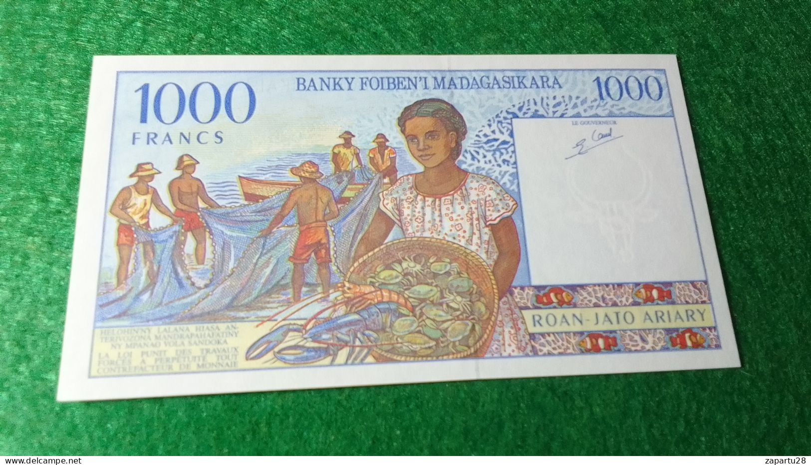 MADAGASKARA-     500   ARIARY    UNC - Madagaskar