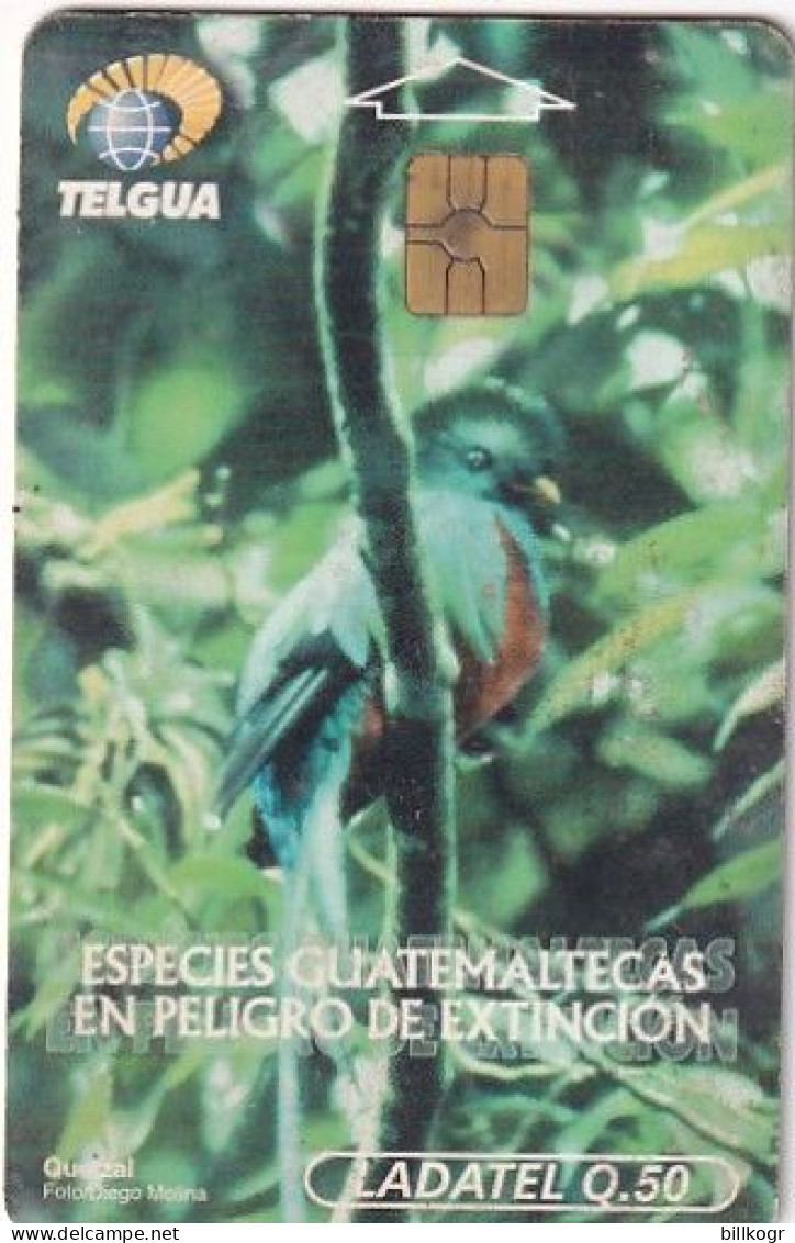 GUATEMALA - Animals Of Guatemala/Quetzal, Used - Guatemala