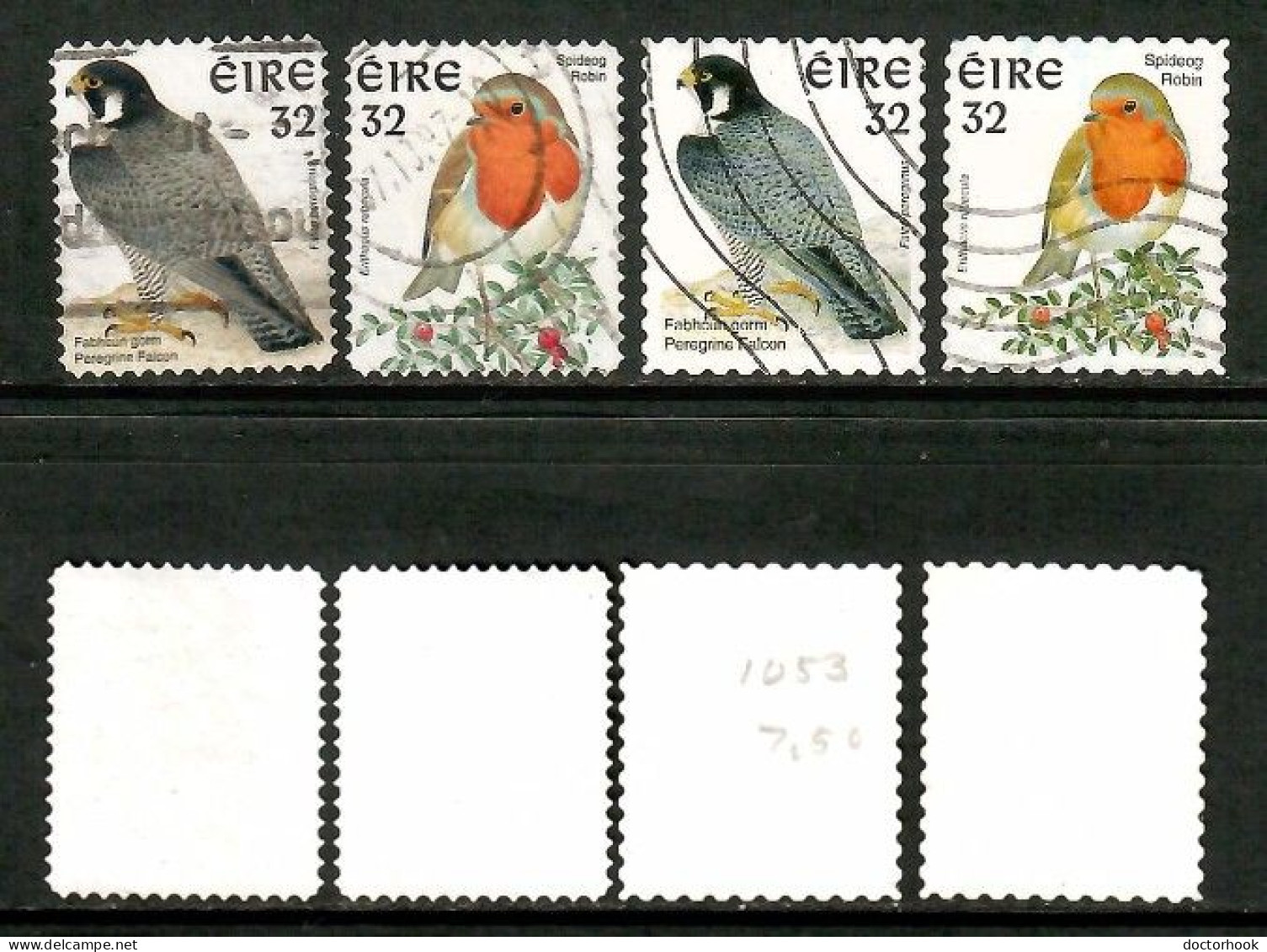 IRELAND   Scott # 1053-4C USED (CONDITION PER SCAN) (Stamp Scan # 1022-12) - Used Stamps