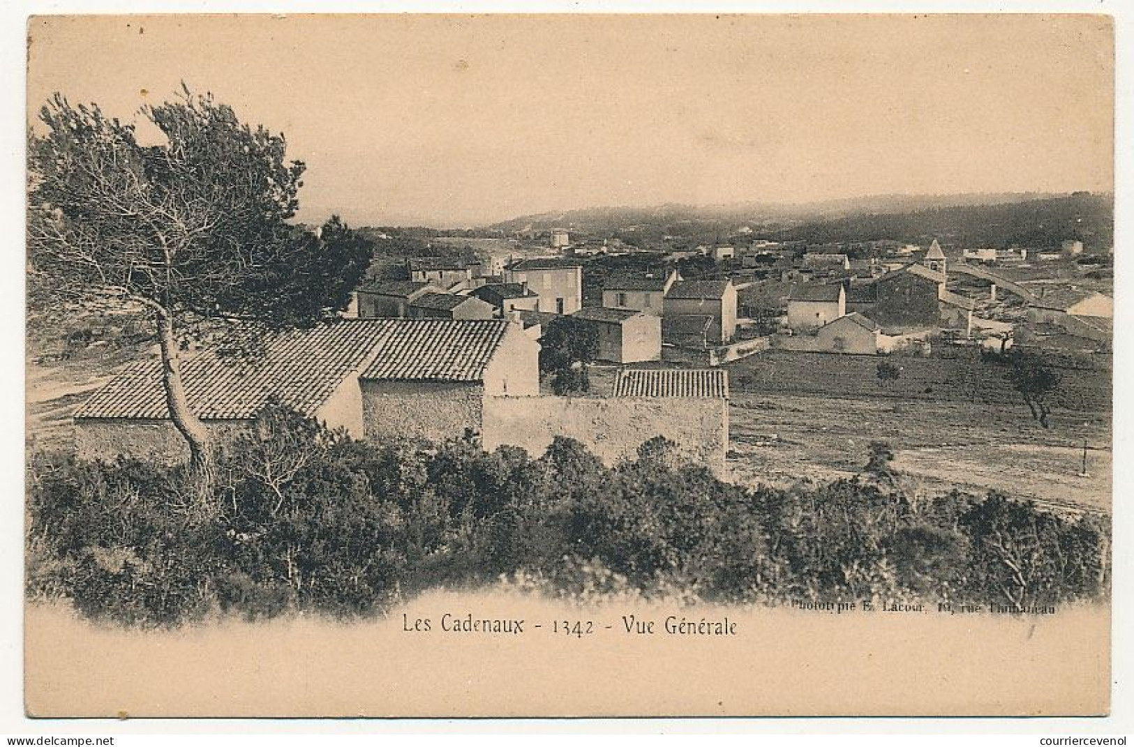 CPA - LES CADENAUX (B Du R) - Vue Générale ... (Les Cadeneaux) - Sonstige & Ohne Zuordnung