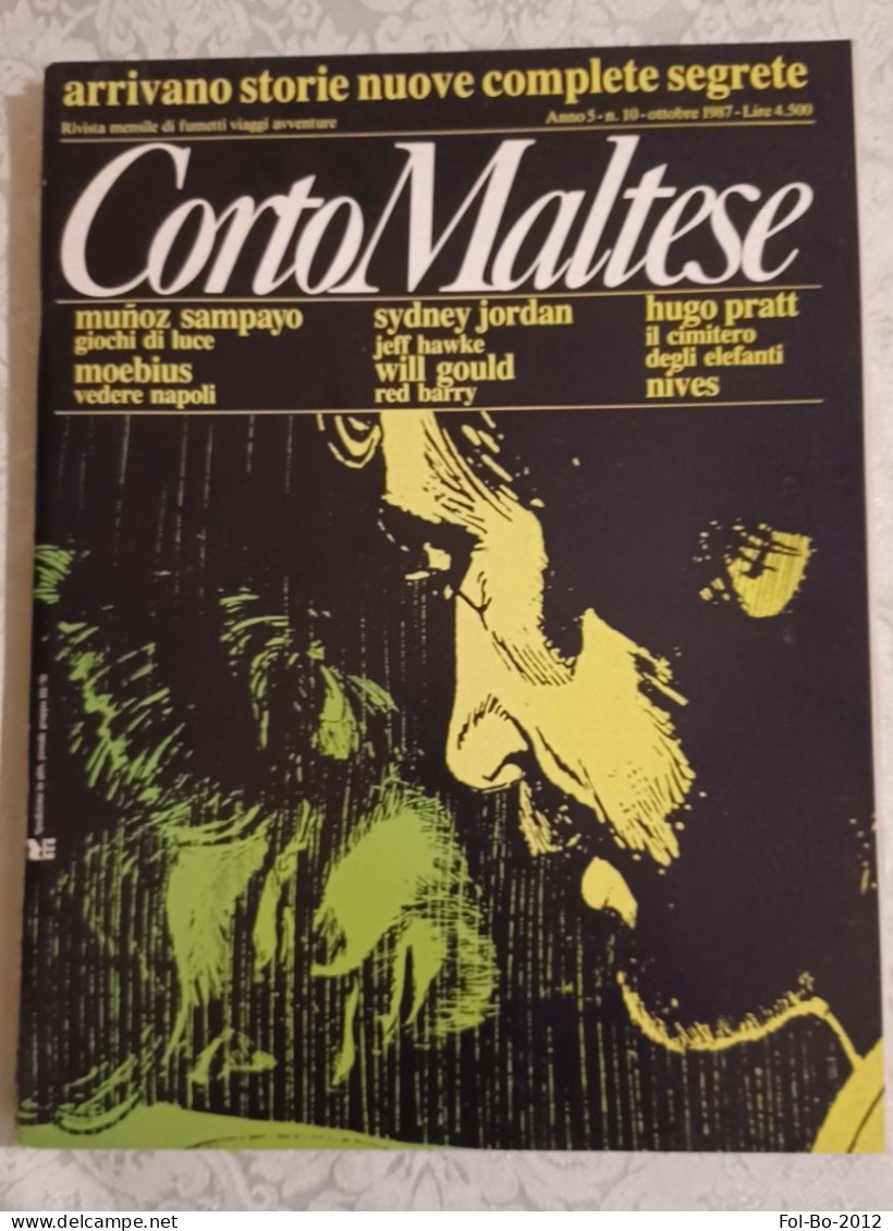 Corto Maltese/anno 5 N 10/1987 - Corto Maltese