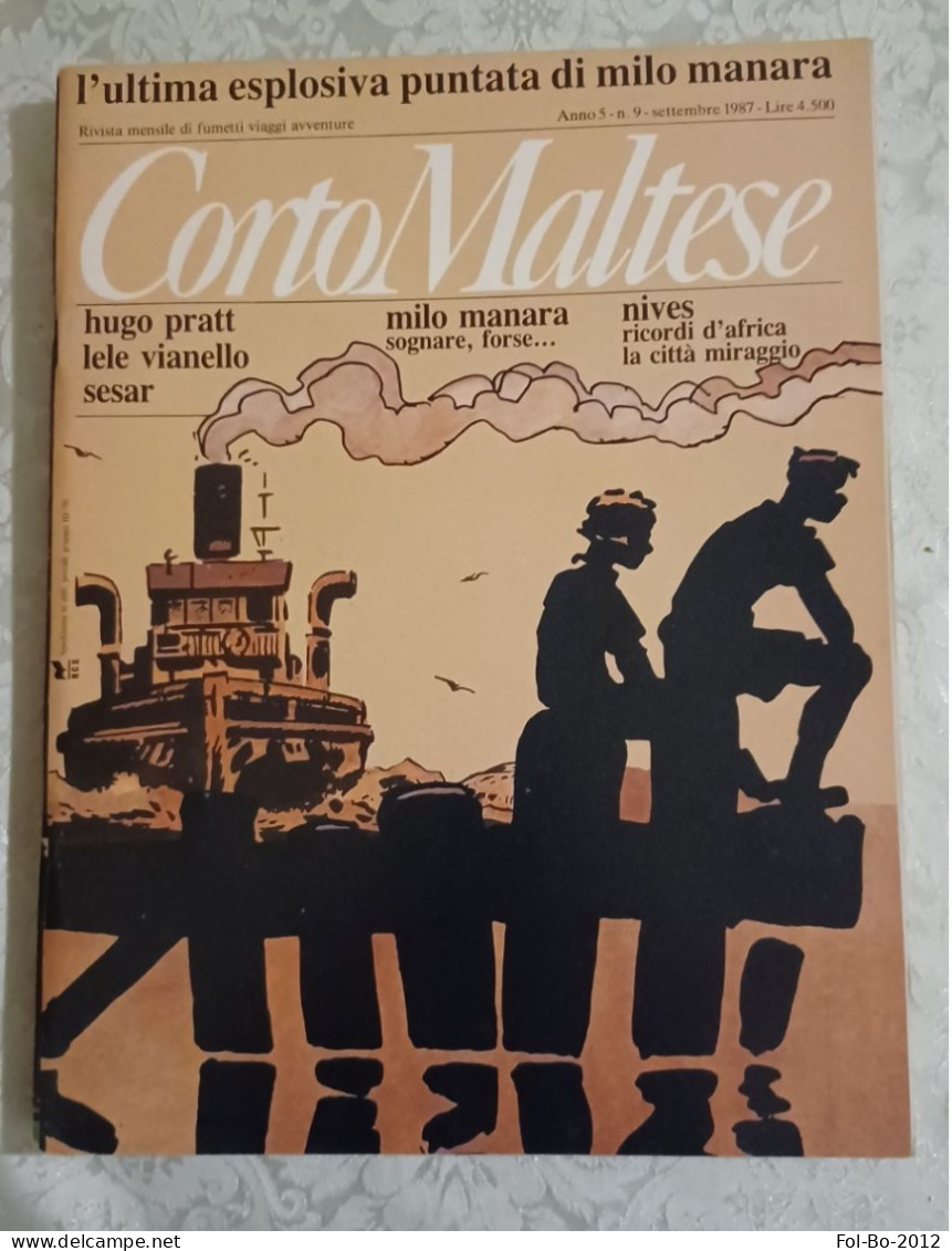 Corto Maltese/anno 5 N 9/1987 - Corto Maltese