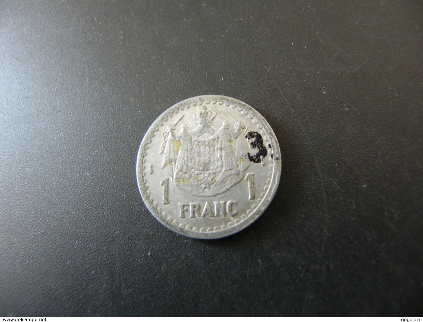 Monaco 1 Franc ND (1943) - 1922-1949 Louis II.