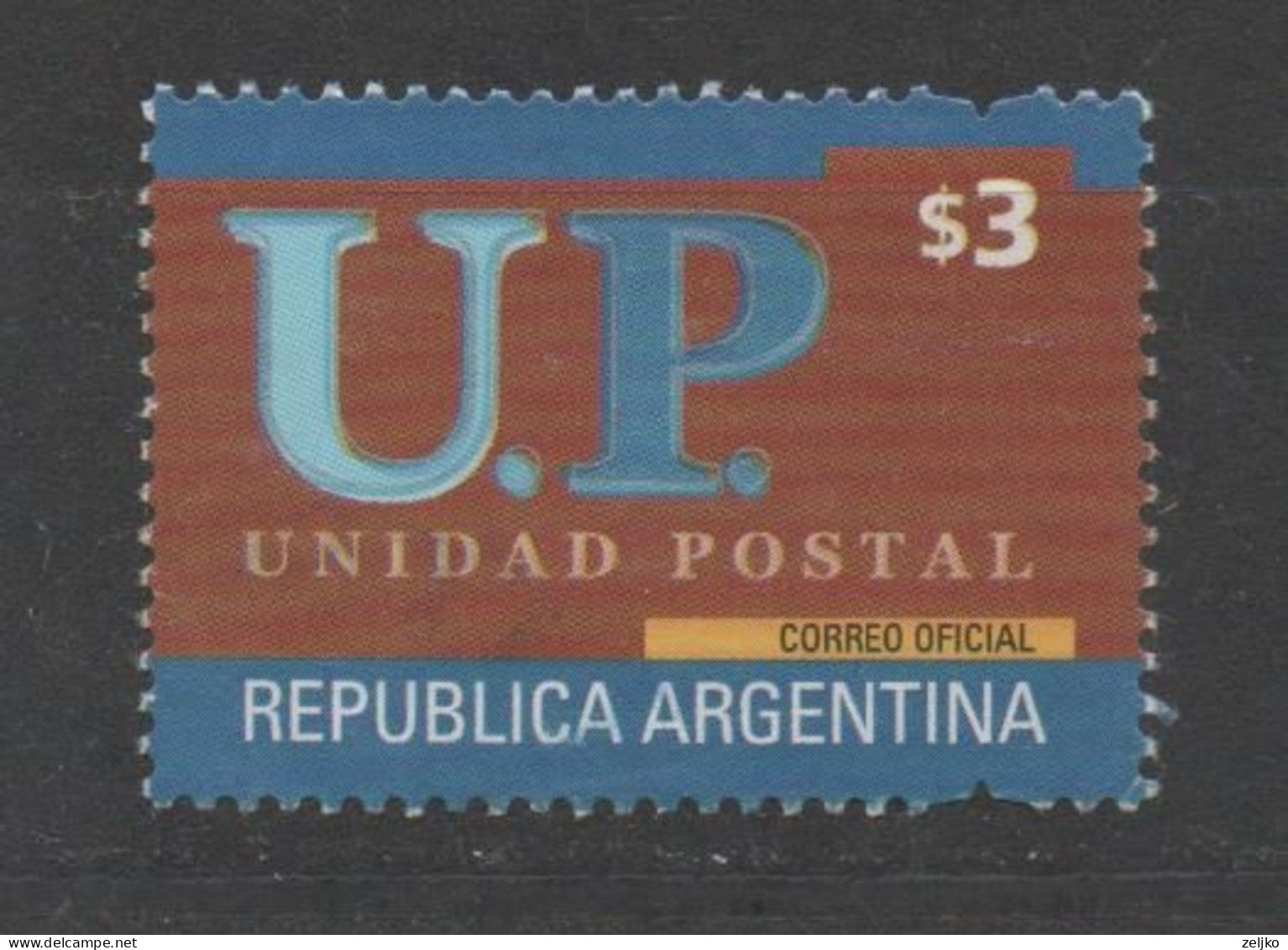 Argentina, Used, 2002, Michel 2731, Unidad Postal - Gebruikt