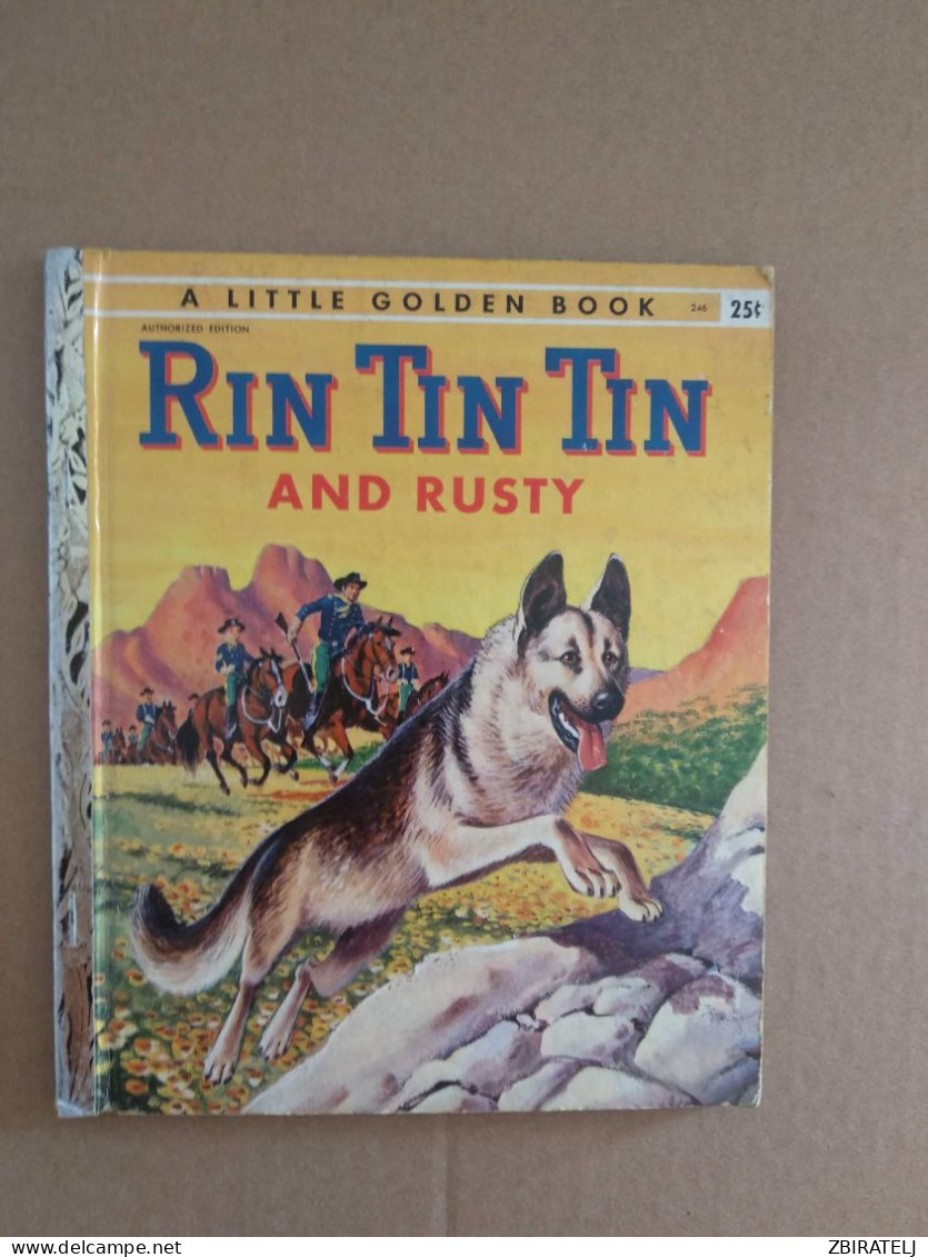RIN TIN TIN AND RUSTY (A Little Golden Book) - Other & Unclassified
