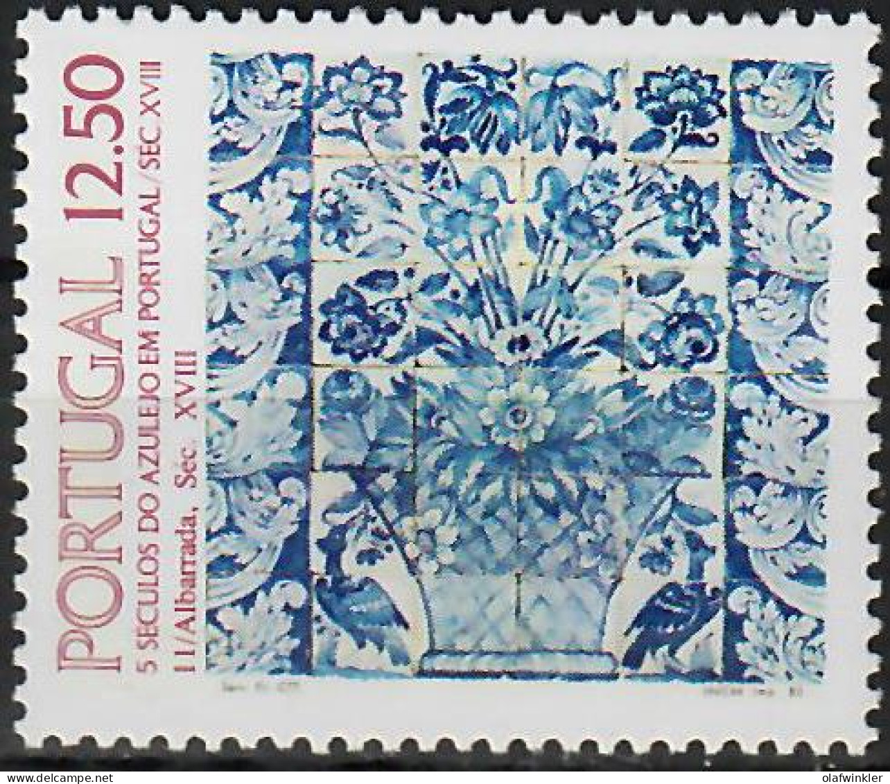 1983 Azulejo Em Portugal (XI) AF 1631 / Sc 1565 / YT 1590 / Mi 1611 Novo / MNH / Neuf / Postfrisch [zro] - Neufs