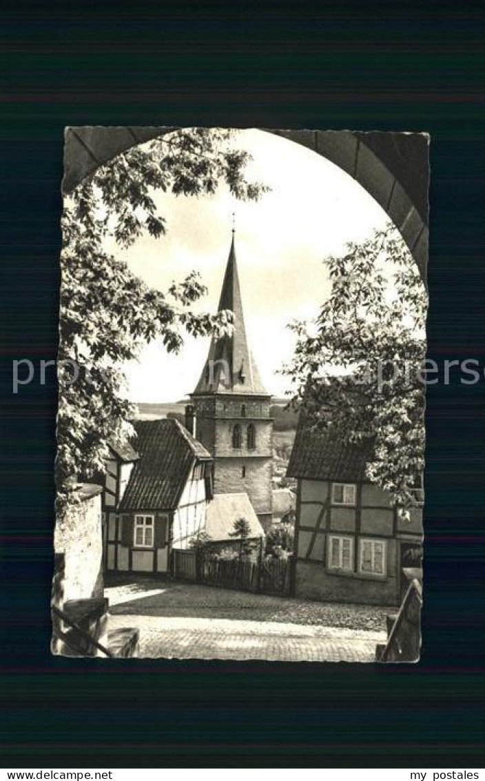 42121404 Warburg Westfalen Altstadtkirche Warburg - Warburg