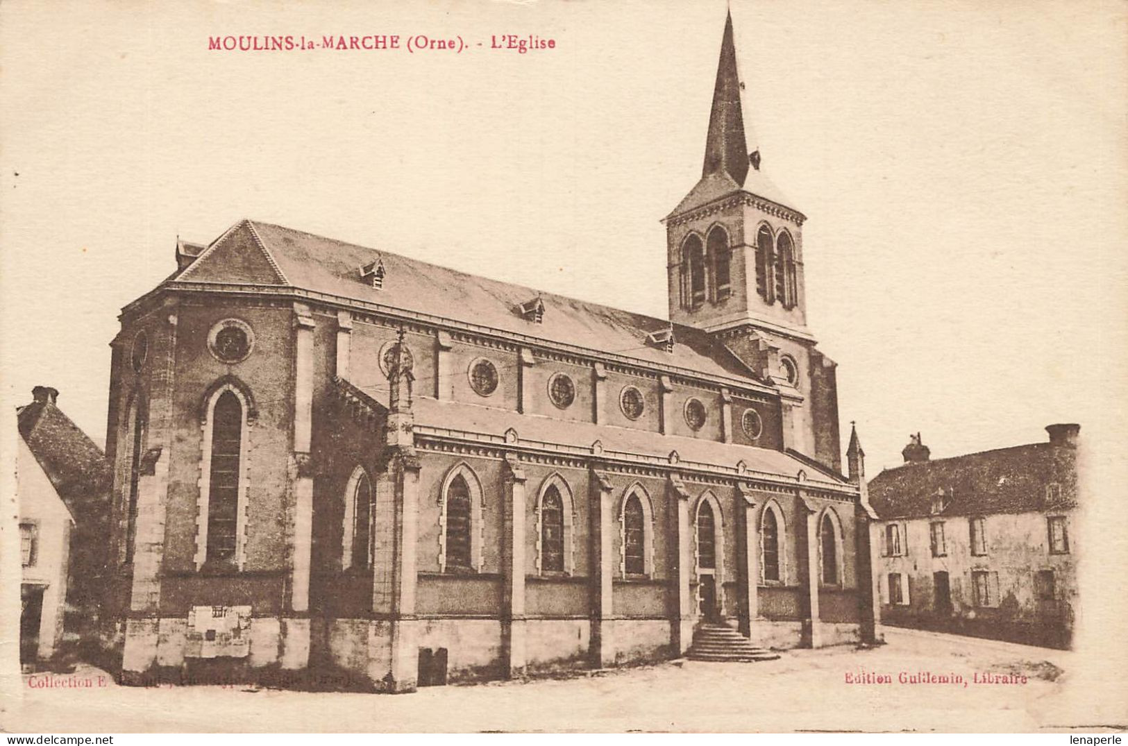 D1646 MOULIN LA MARCHE L'église - Moulins La Marche