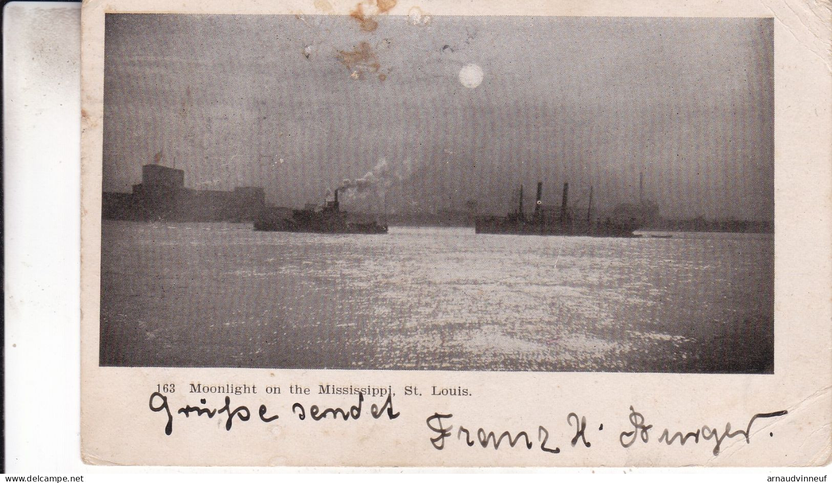 ST LOUIS MOONLIGHT ON THE MISSISSIPPI - St Louis – Missouri