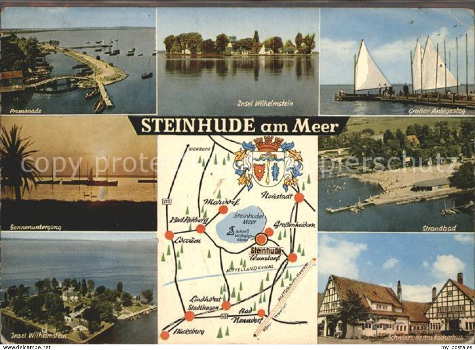 42116348 Steinhuder Meer Strandbad Insel Wilhelmstein Promenade Blumenau - Steinhude