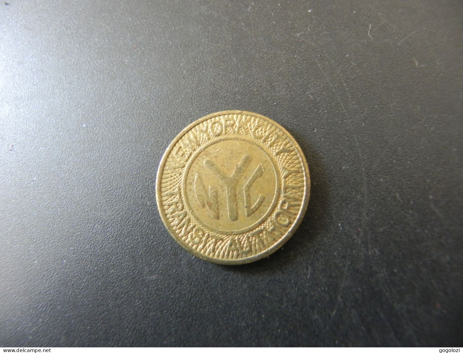 Jeton Token - USA - New York City Transit Authority - Good For One Fare - Autres & Non Classés