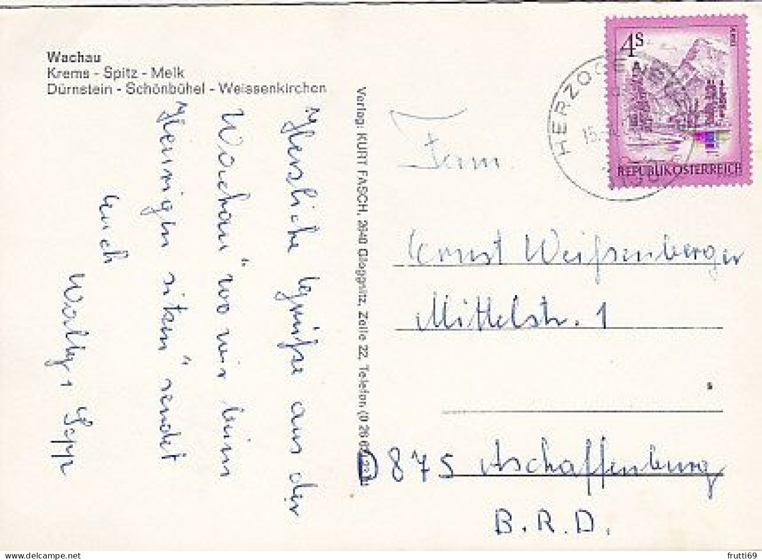 AK 191243 AUSTRIA - Wachau - Wachau
