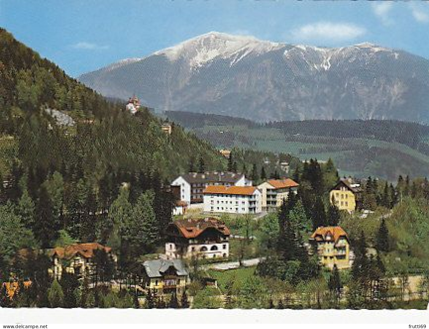 AK 191316 AUSTRIA - Semmering - Villenviertel Gegen Schneeberg - Semmering