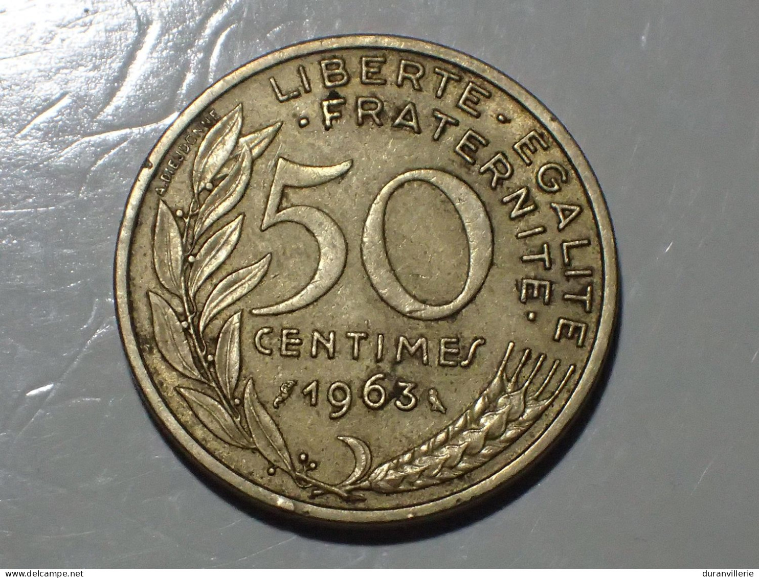 FRANCE - 50 CENTIMES 1963 - 4 Plis - Marianne - Lagriffoul - Gad 427 - KM 939.2 - 50 Centimes