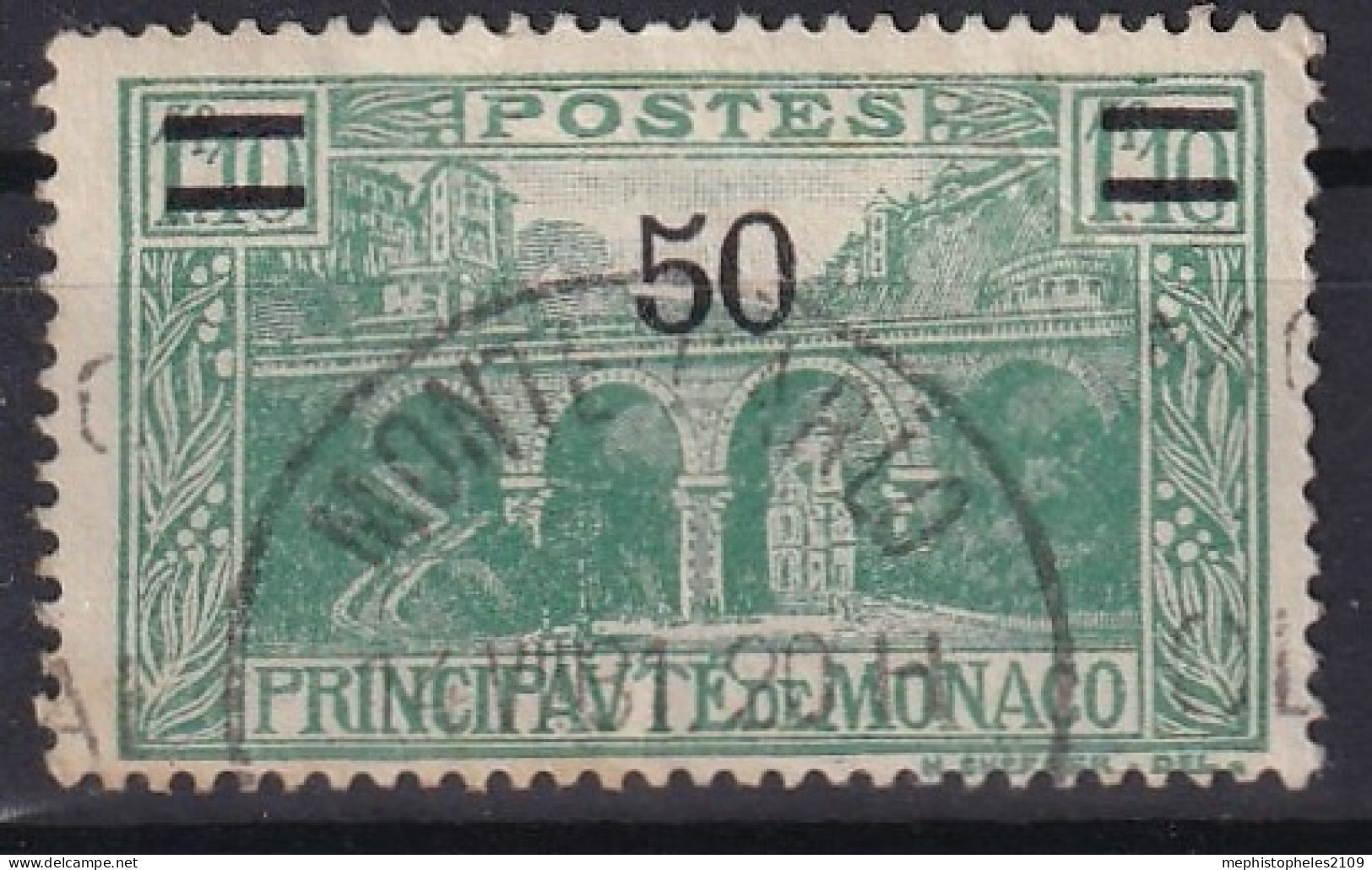 MONACO 1931 - Canceled - Sc# 96 - Gebruikt