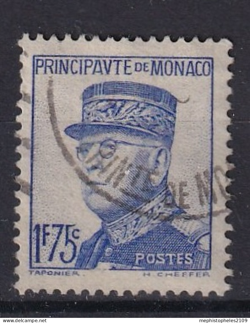 MONACO 1938 - Canceled - Sc# 157 - Gebruikt