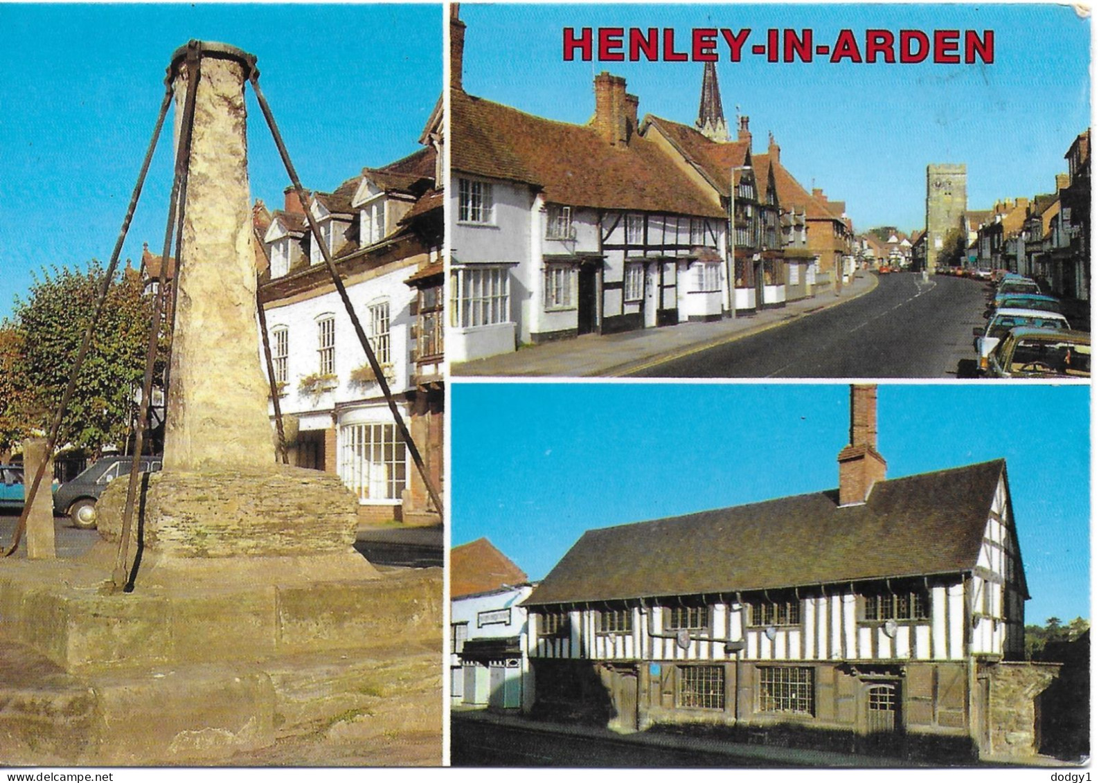 SCENES FROM HENLEY-IN-ARDEN, WARWICKSHIRE, ENGLAND. UNUSED POSTCARD   Hold 11 - Stratford Upon Avon
