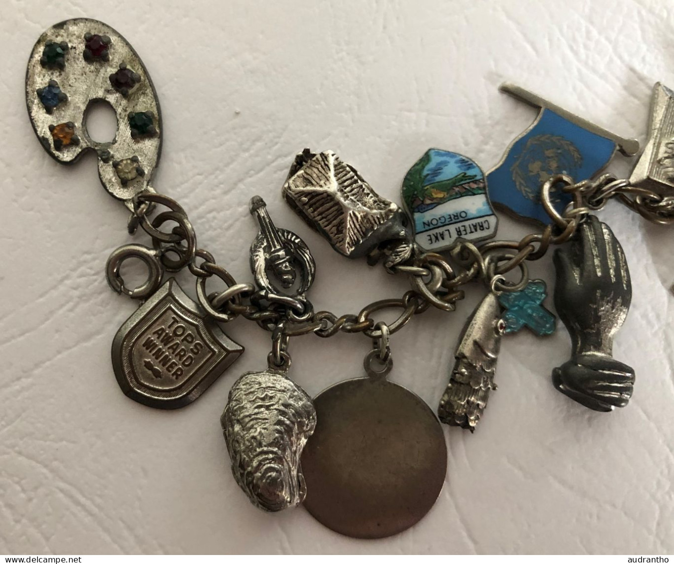 Bracelet Souvenir Scolaire - Oregon - San-Diego - Etats-Unis - Recordatorios