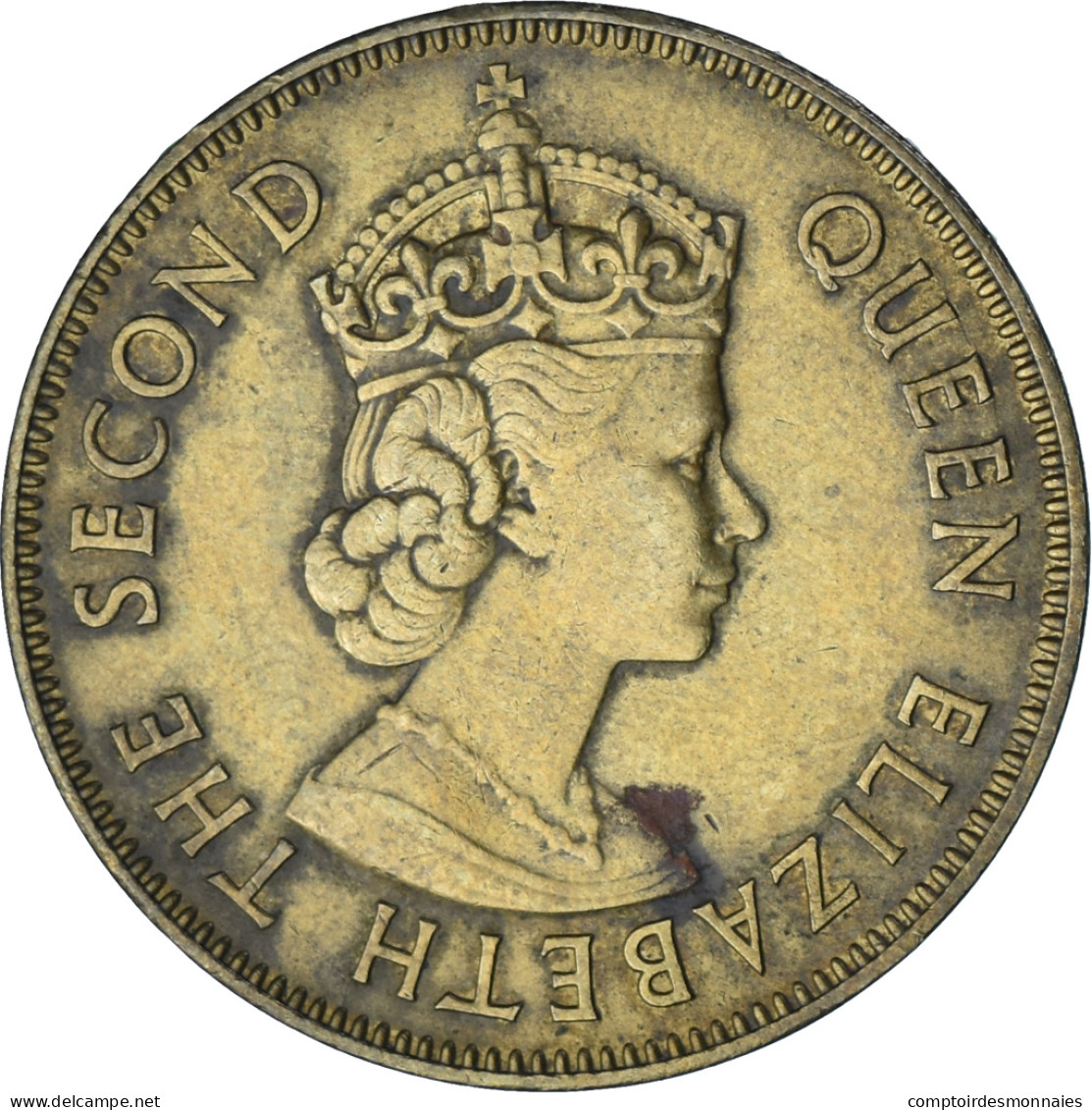 Grande-Bretagne, Elizabeth II, Penny, 1962, Bronze, SUP, KM:897 - Jamaique