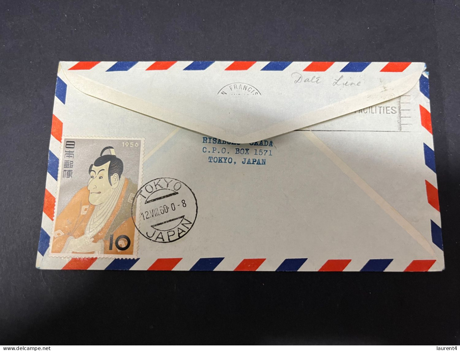 1-1-2024 (4 W 3) Japan Letter Posted To USA (San Francisco)(1960) - Lettres & Documents