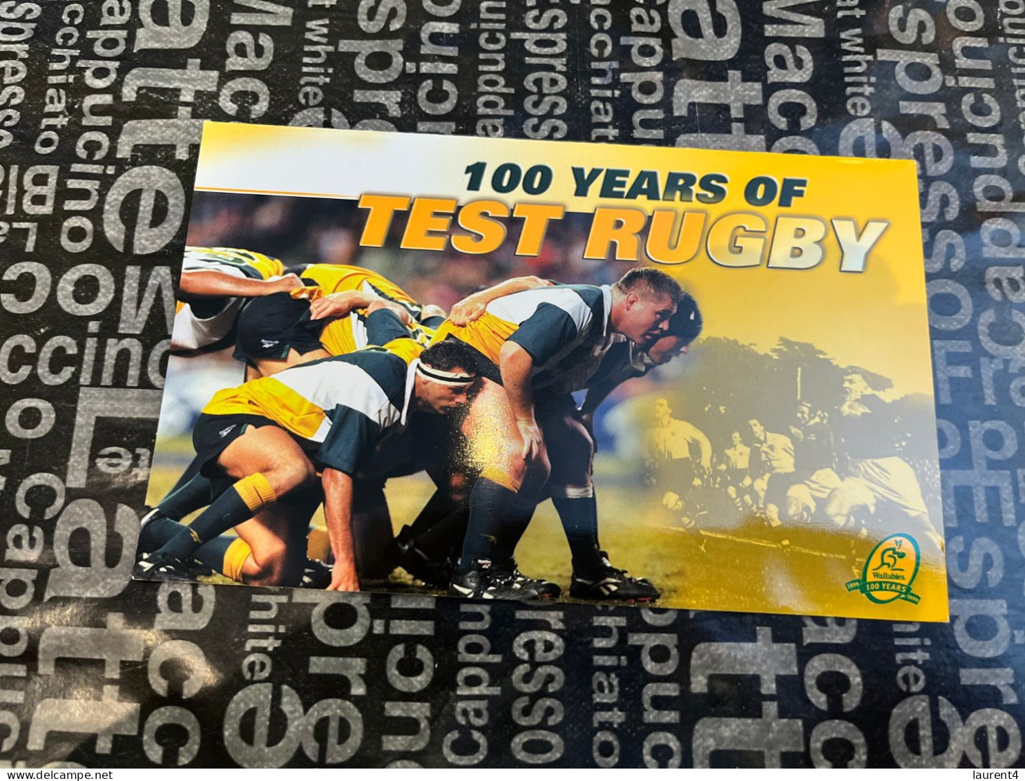 1-1-2024 (4 W 5) Australia Stamp Pack - 100 Years Of Test Rugby (4 Stamps) - Presentation Packs