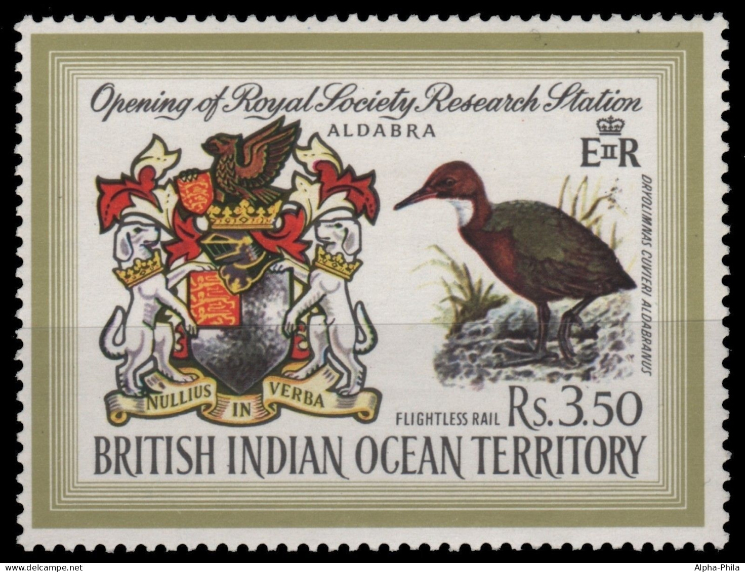 BIOT 1971 - Mi-Nr. 43 ** - MNH - Vögel / Birds - Territoire Britannique De L'Océan Indien