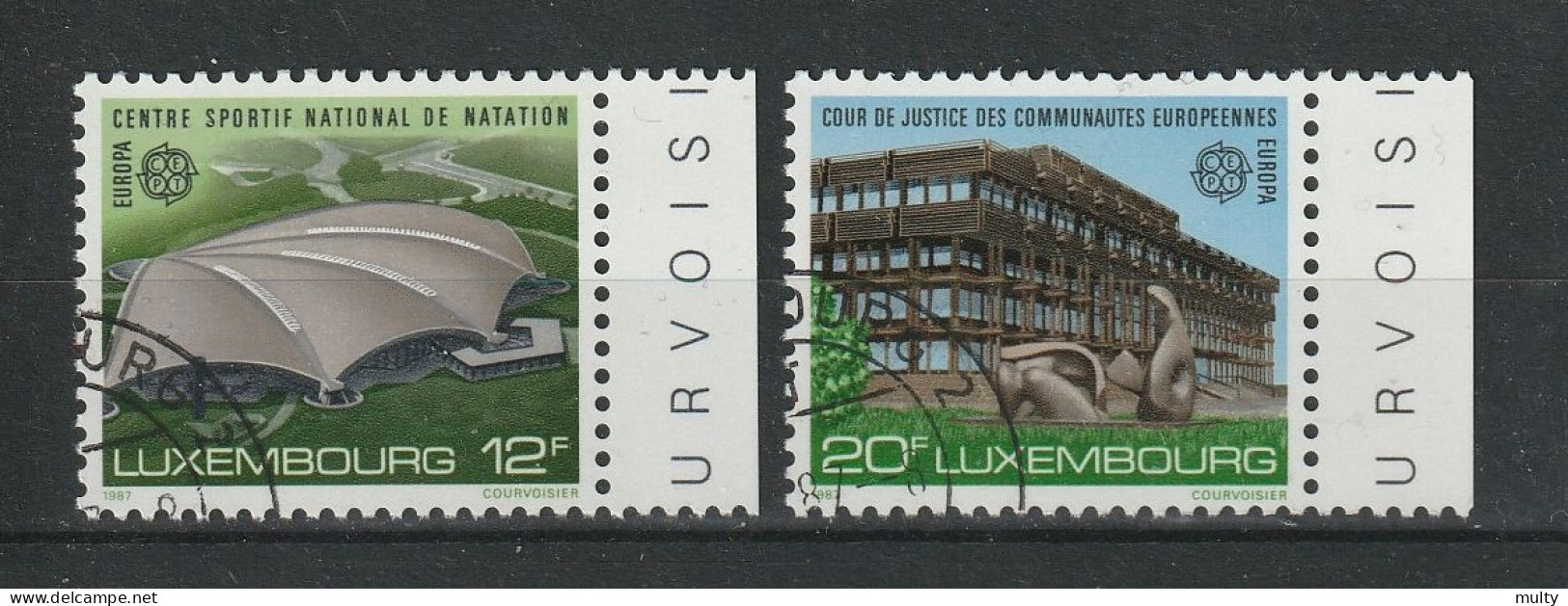 Luxemburg Y/T 1124 / 1125 (0) - Used Stamps