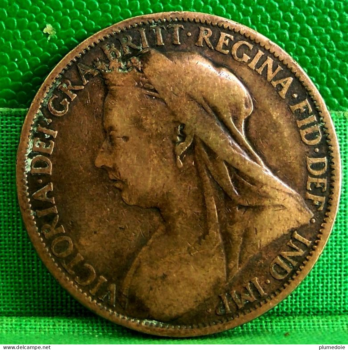 MONNAIE GRANDE BRETAGNE . REINE VICTORIA . 1 PENNY  1900 - D. 1 Penny