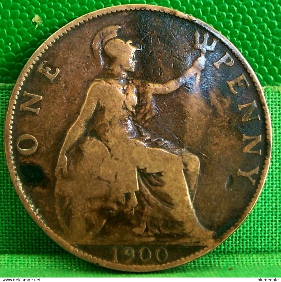 MONNAIE GRANDE BRETAGNE . REINE VICTORIA . 1 PENNY  1900 - D. 1 Penny