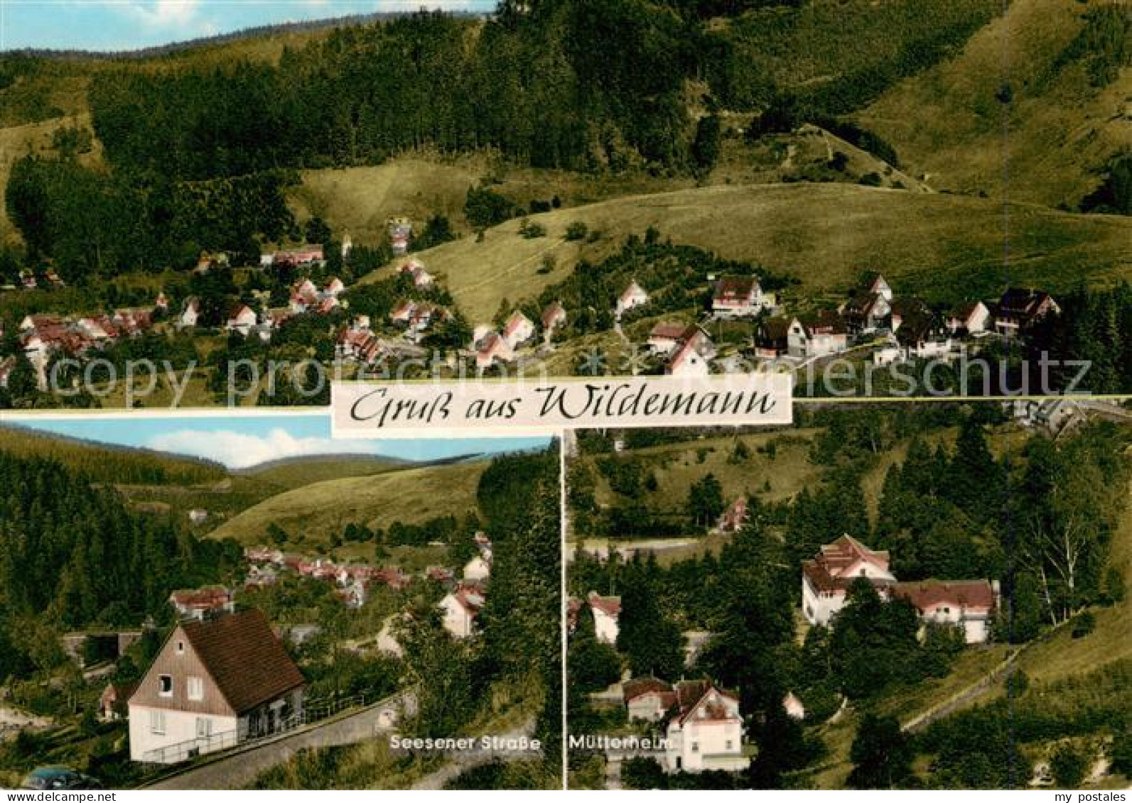 73867429 Wildemann Harz Panorama Seesener Strasse Muetterheim  - Wildemann