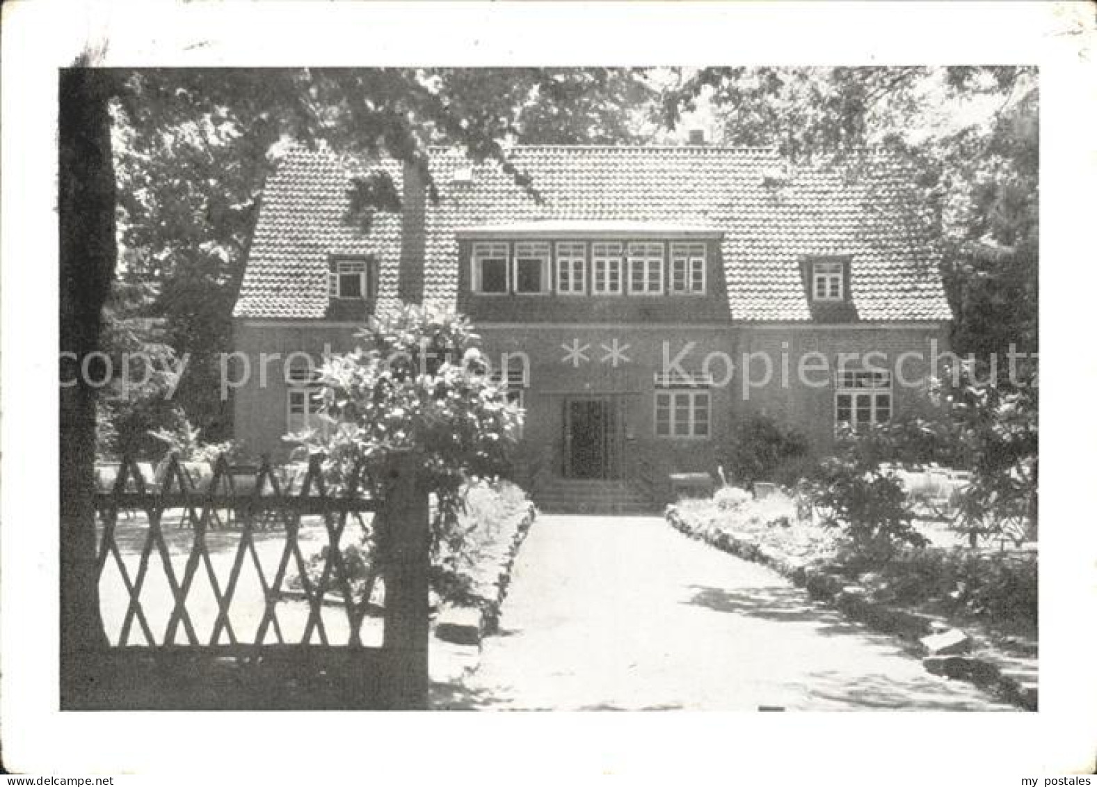 42111561 Hoerkamp-Langenbruch Ferienheim Forsthaus Halt Stadthagen - Stadthagen