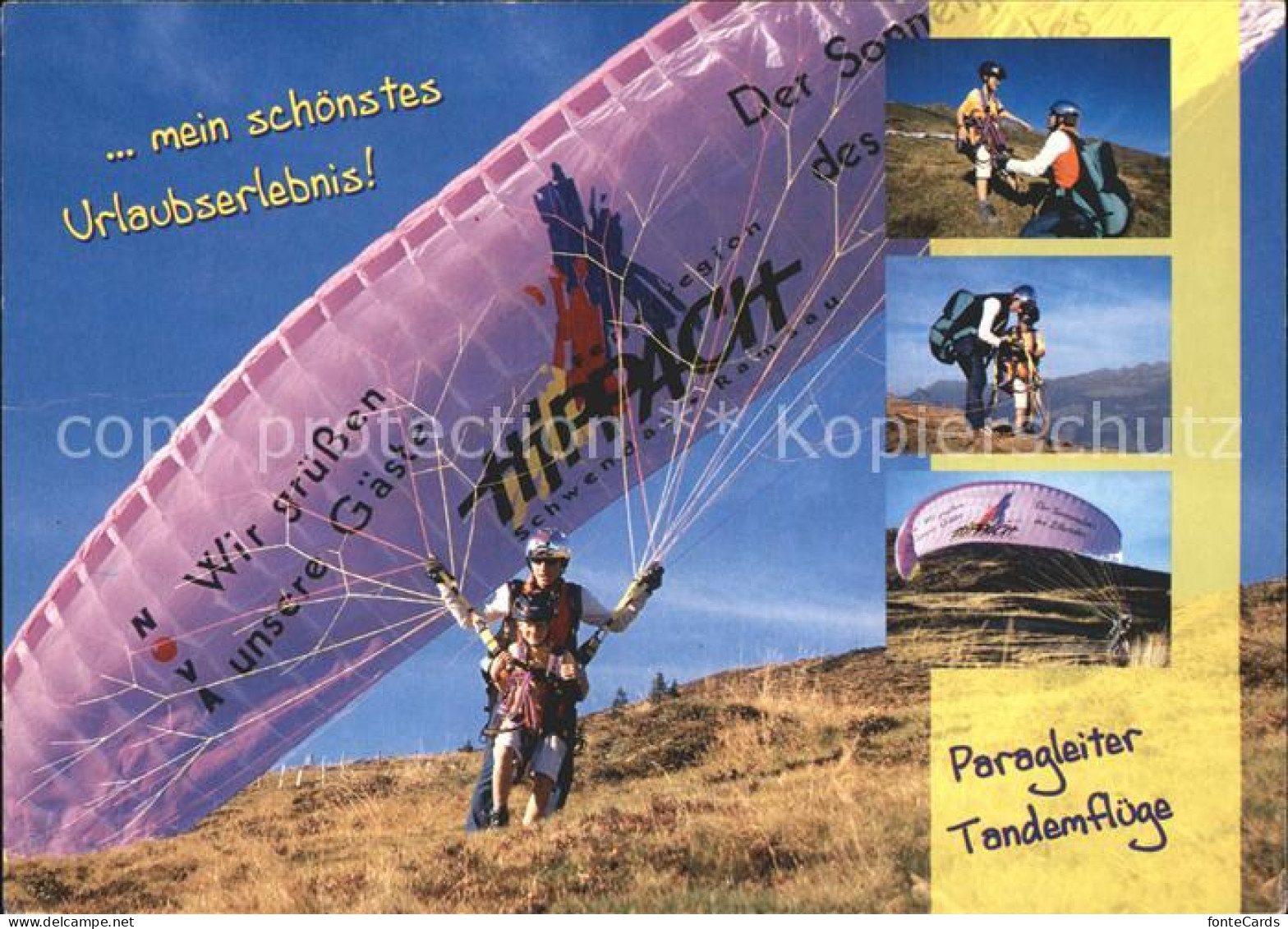 72331149 Fallschirmspringen Tandemsprung Stocky Air Para-Tandem-Fluege Ramsau Zi - Parachutisme