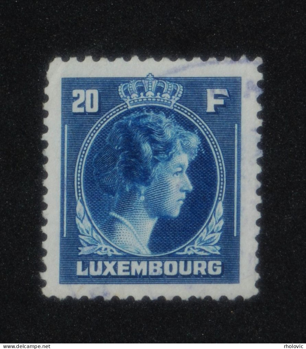 LUXEMBOURG 1944, Grand Duchess Charlotte, Mi #369, Used, CV: €23 - Gebruikt