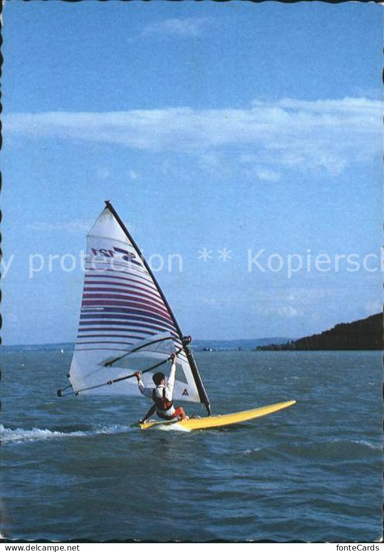 72331037 Segeln Windsurfen Balaton   - Vela