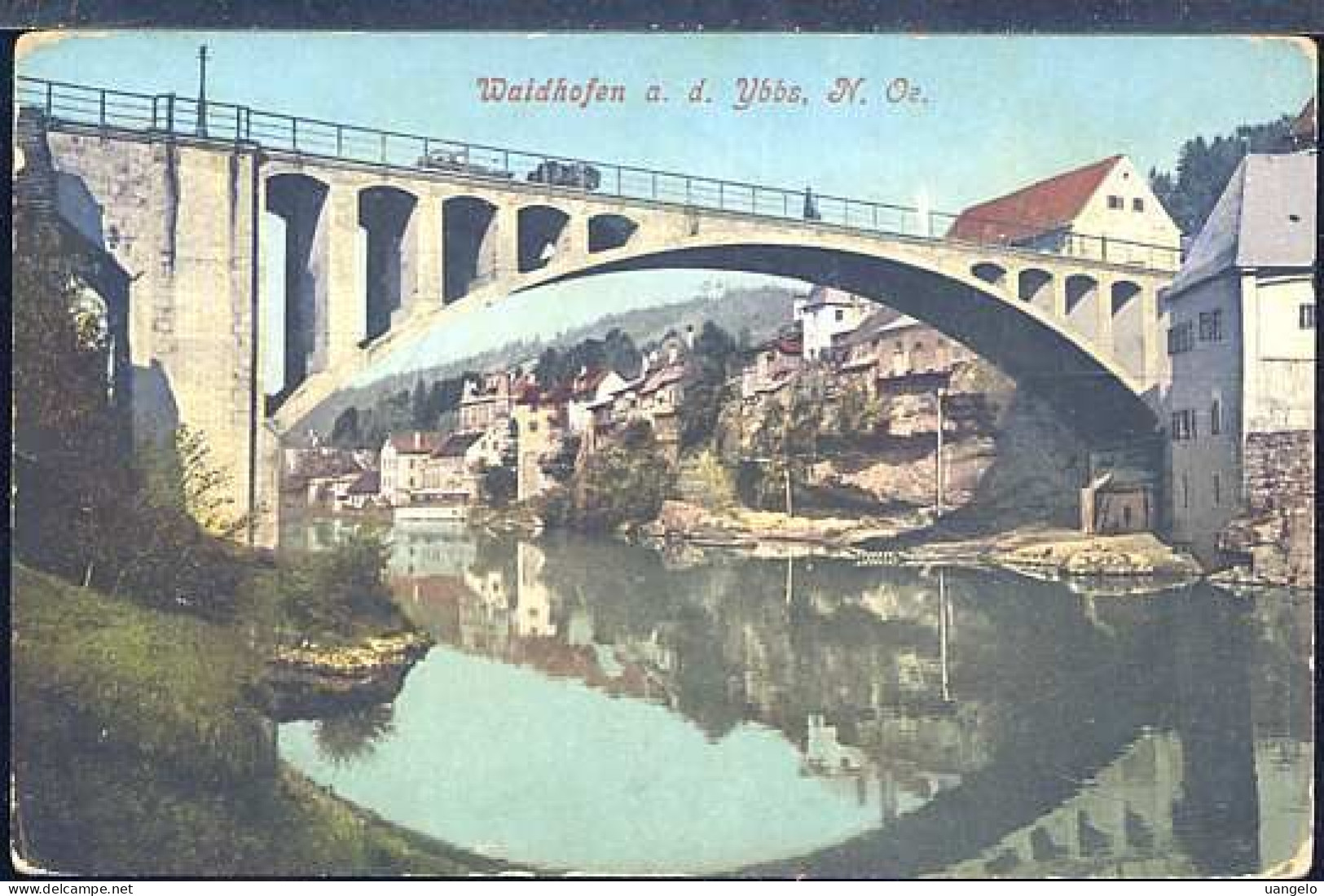 §335 WAIDHOFEN A.D. YBBS - PARTIE AN DER YBBS MIT ZELLERBRUCKE - Waidhofen An Der Ybbs