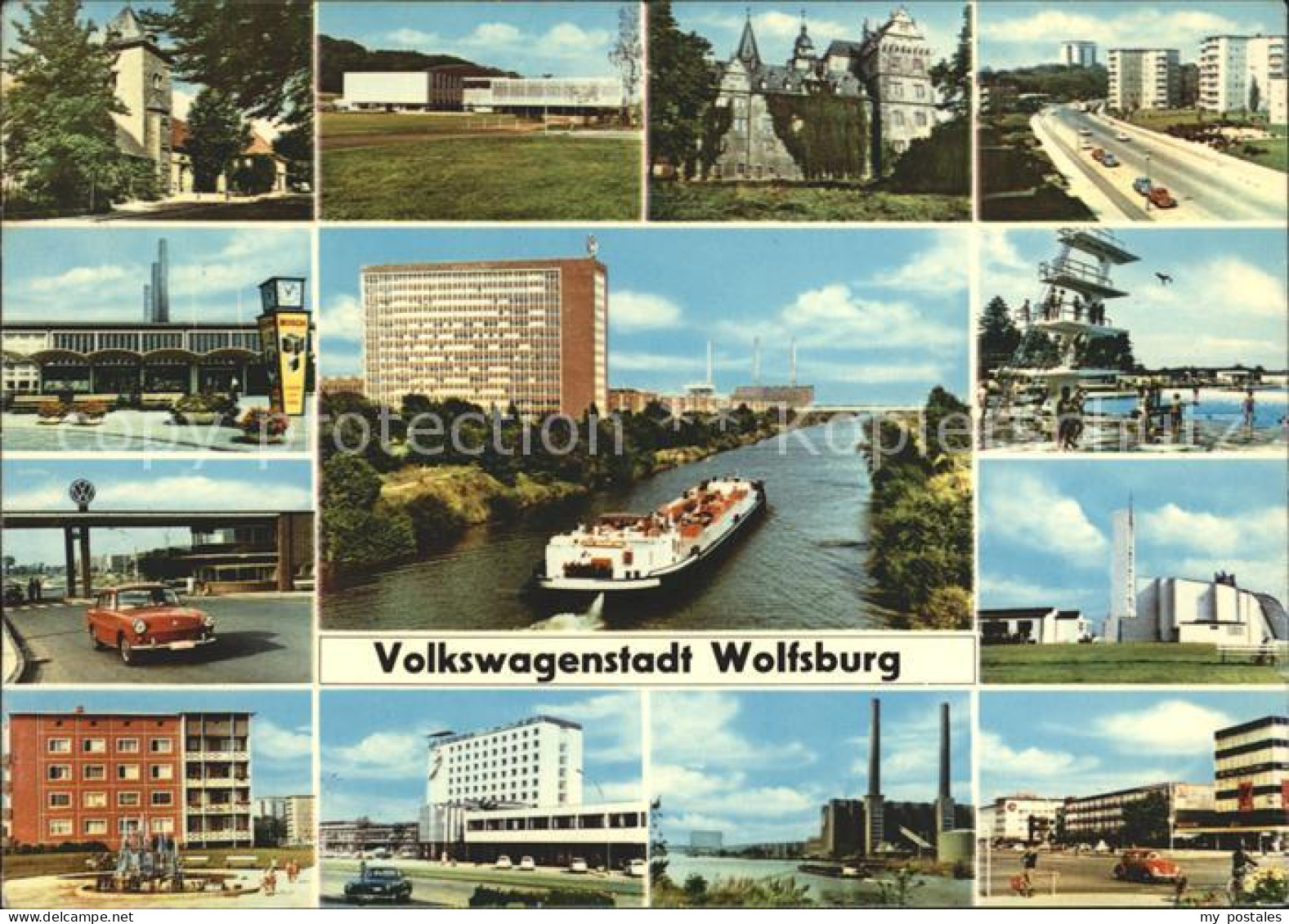 42104474 Wolfsburg Schloss VW Werk Schwimmbad  Wolfsburg - Wolfsburg