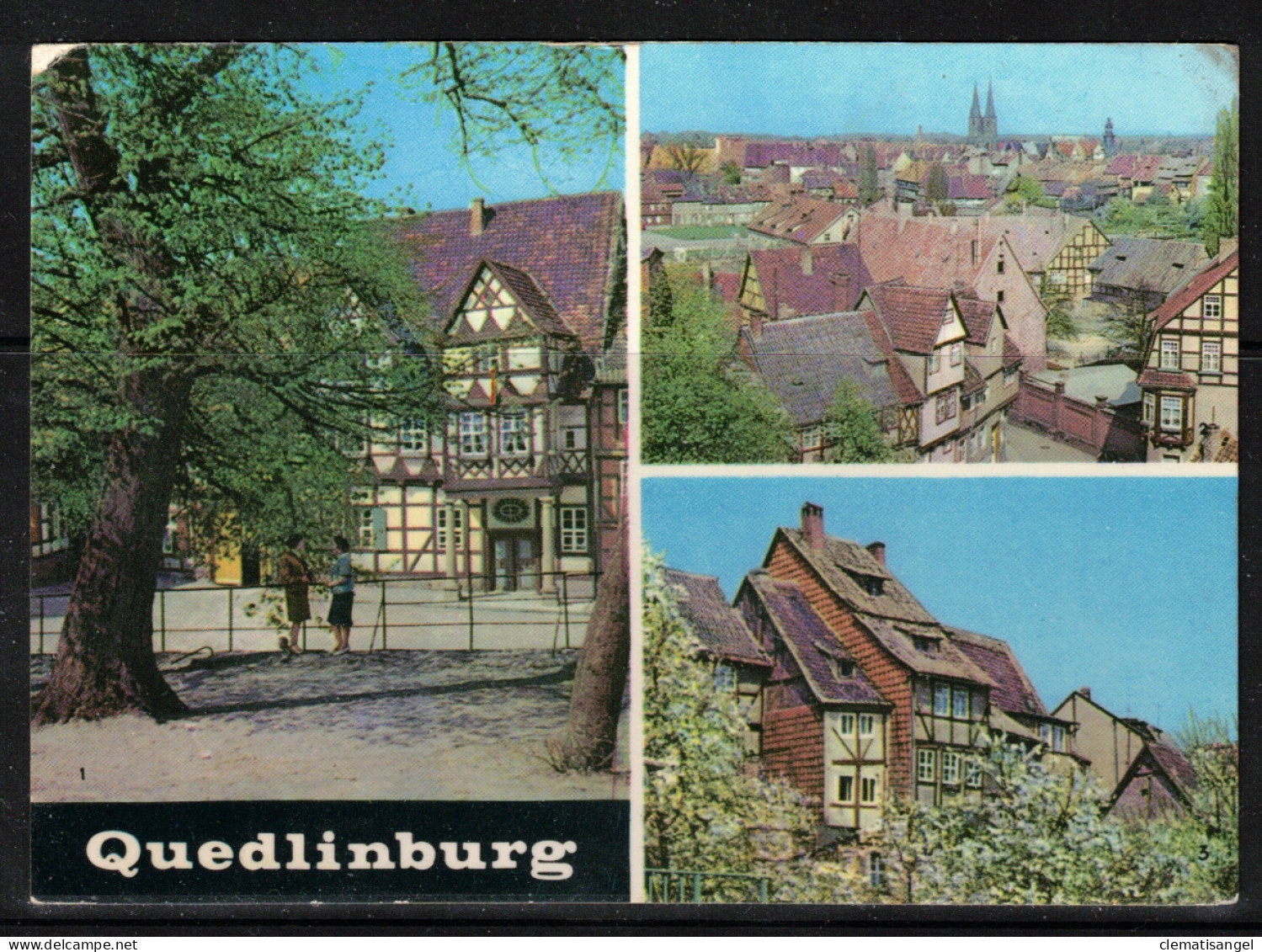 183aa* QUEDLINBURG * IN  3 ANSICHTEN **! - Quedlinburg