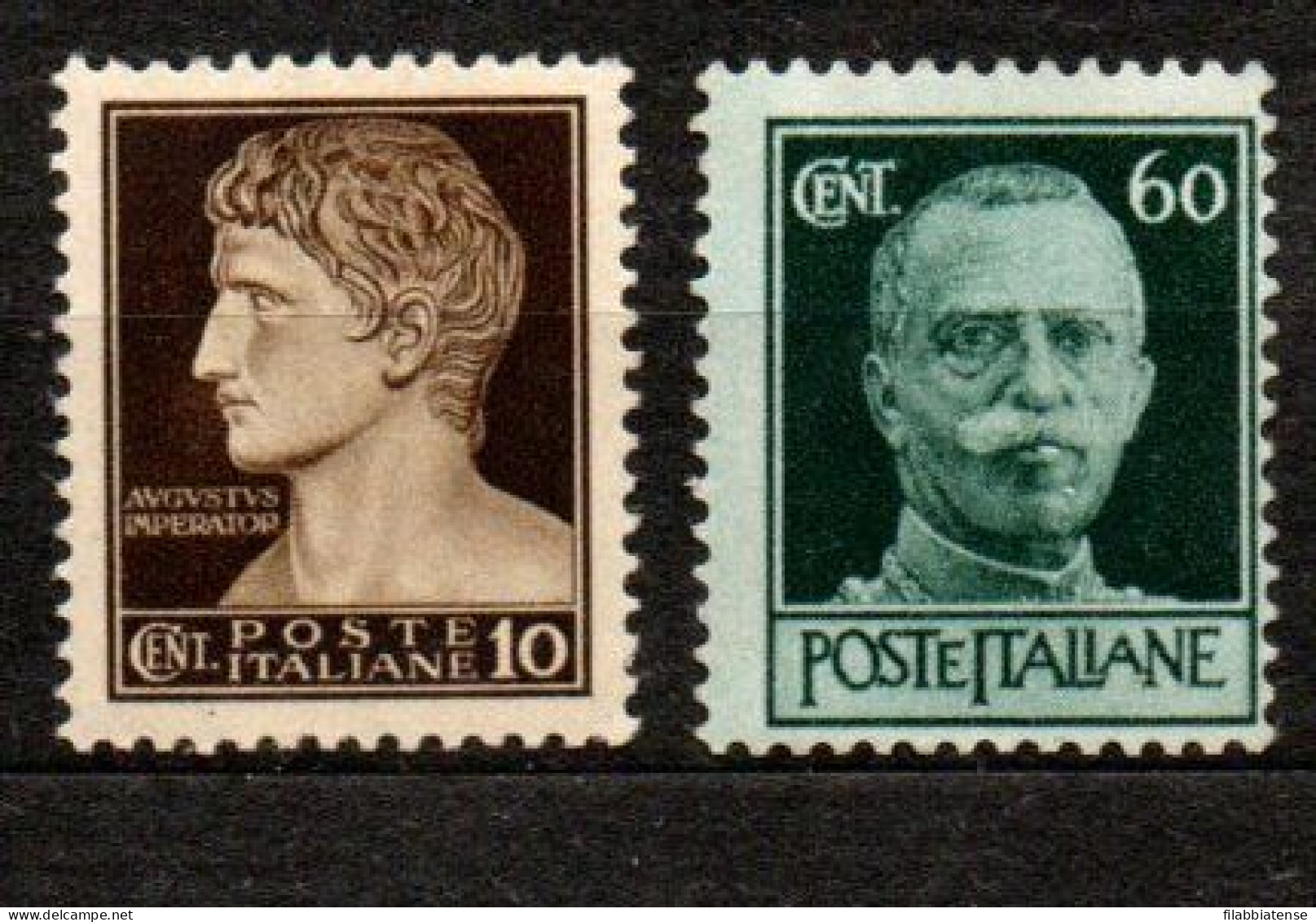 1944 - Italia - Luogotenenza  520/21 Imperiale      ------ - Ungebraucht