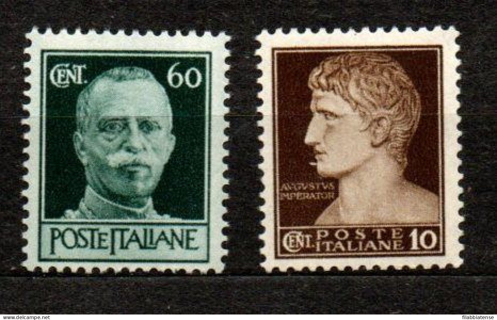 1944 - Italia - Luogotenenza  520/21 Imperiale      ------ - Mint/hinged