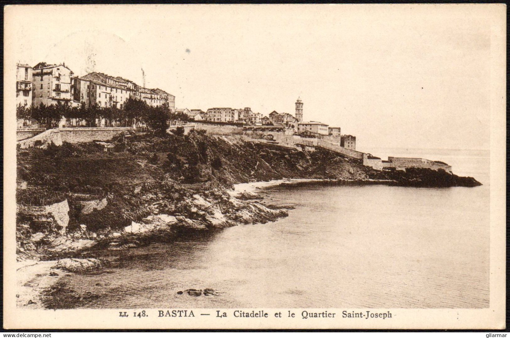 ITALIA 1942 - POSTA MILITARE N. 79 - FRANCE - BASTIA (CORSE) - LA CITADELLE ET LE QUARTIER SAINT-JOSEPH - M - Sonstige & Ohne Zuordnung