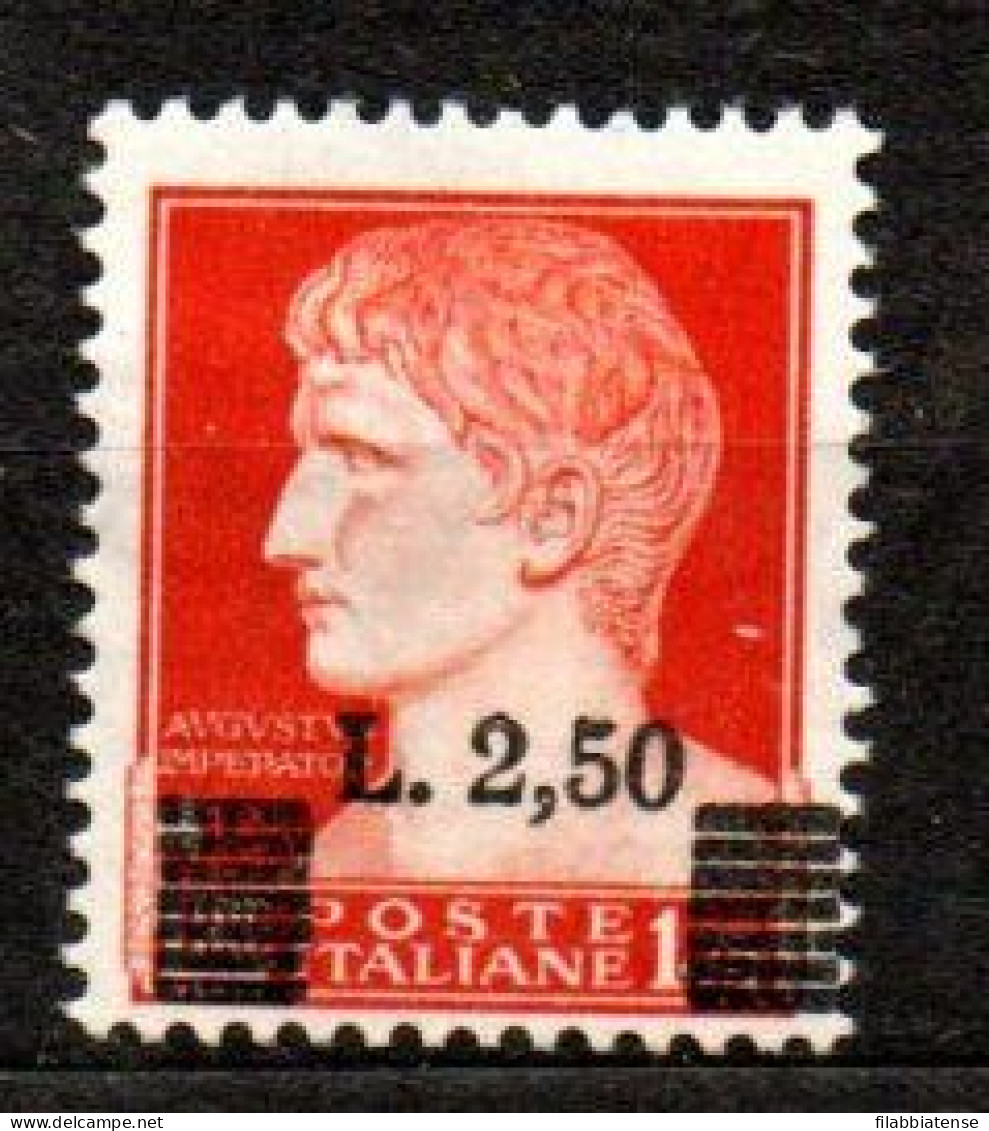 1945 - Italia - Luogotenenza  523 Soprastampato    ------ - Ungebraucht