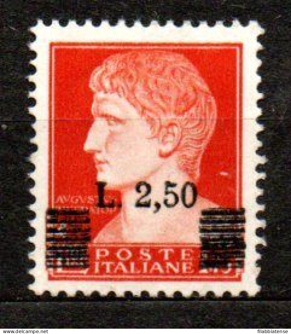 1945 - Italia - Luogotenenza  523 Soprastampato    ------ - Ungebraucht