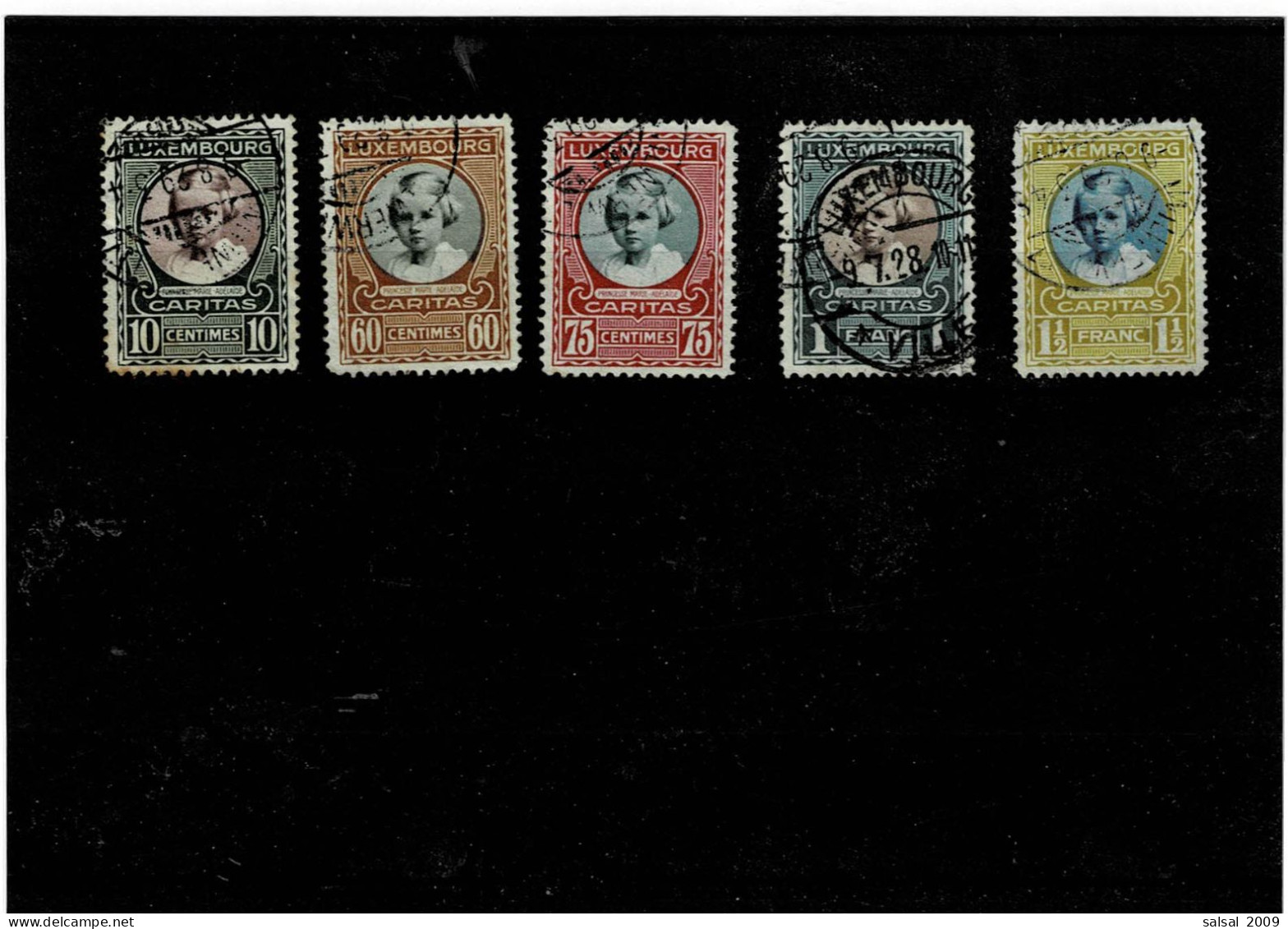 LUSSEMBURGO ,serie Completa Usata ,qualita Splendida - Used Stamps