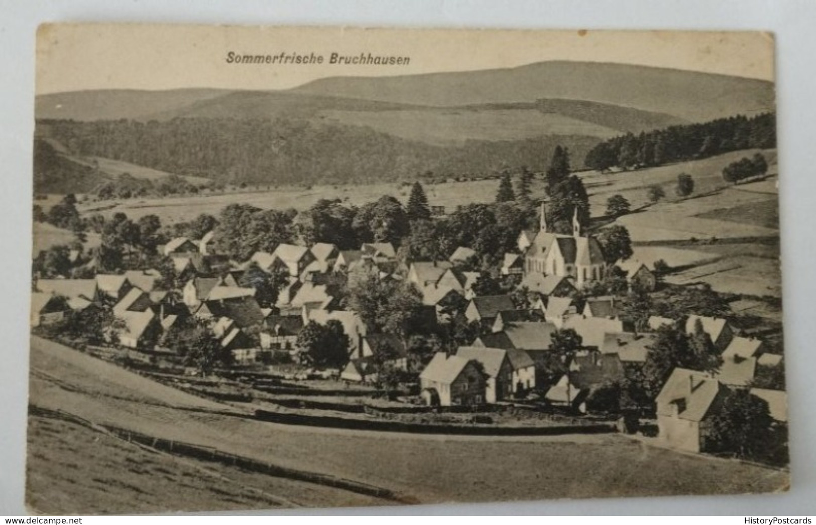 Sommerfrische Bruchhausen, Gesamtansicht, Olsberg, 1925 - Arnsberg