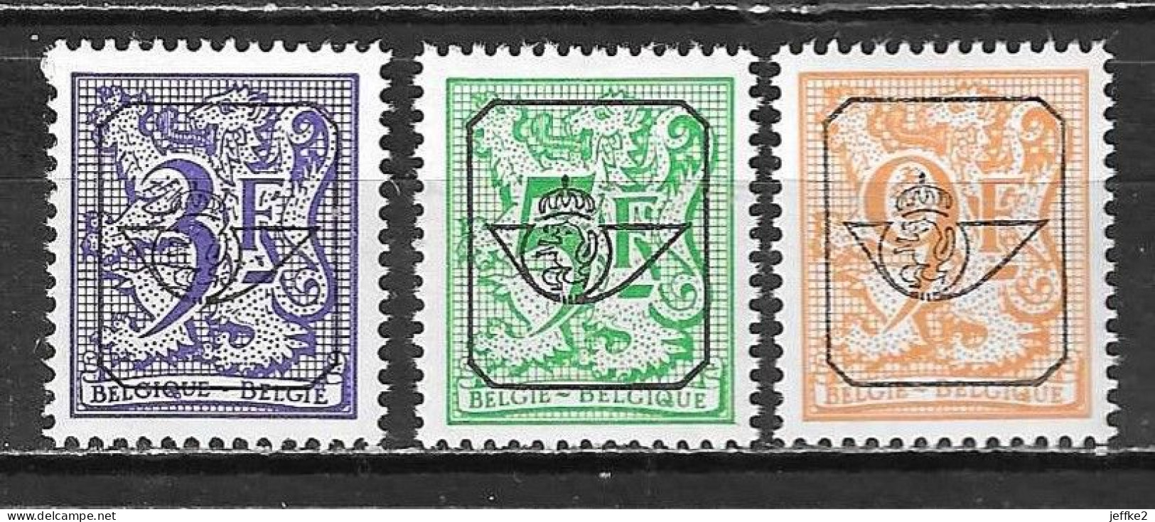 PRE804P5a/814P5a**  Lion Et Banderole - Série Complète - MNH** - LOOK!!!! - Typos 1967-85 (Lion Et Banderole)