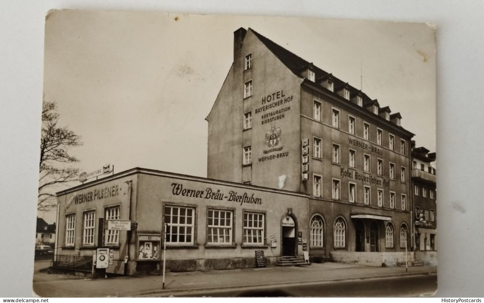 Schweinfurt, Hotel Bayerischer Hof, Werner Bräu-Bierstuben, 1967 - Schweinfurt