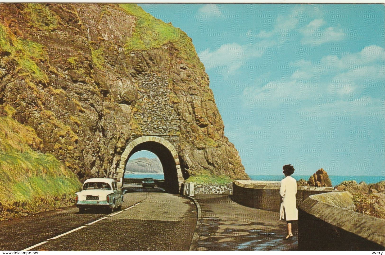 Black Cave Tunnel, Coast Road, Co. Antrim, Northern Ireland About 3 Miles North From Larne - Antrim
