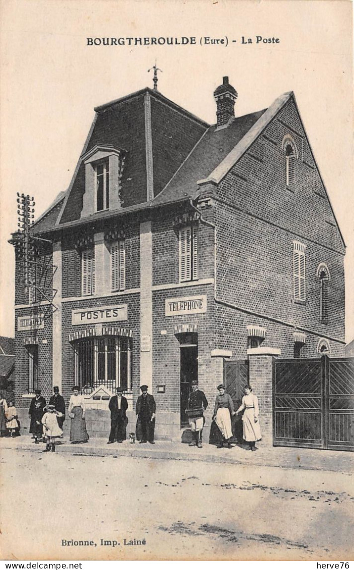 BOURGTHEROULDE - La Poste - Bourgtheroulde