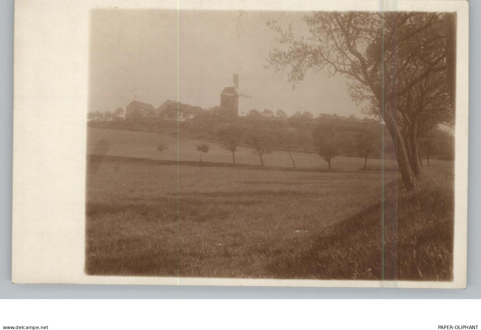 LATVIJA / LETTLAND - GUT PIXTERN / Kurland, Photo-AK Mit Windmühle, Wahrscheinlich 1. WK - Lettonie